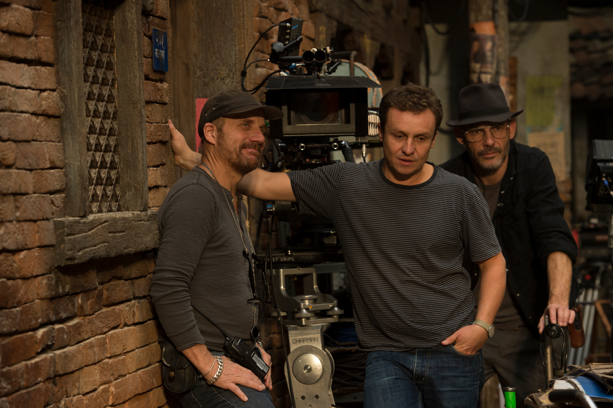 Ben Davis BSC on the set of Doctor Strange