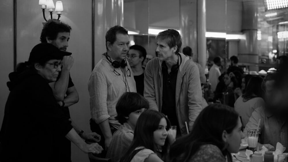 Cinematographer Adrian Teijido ABC on the set of 'I'm Still Here'